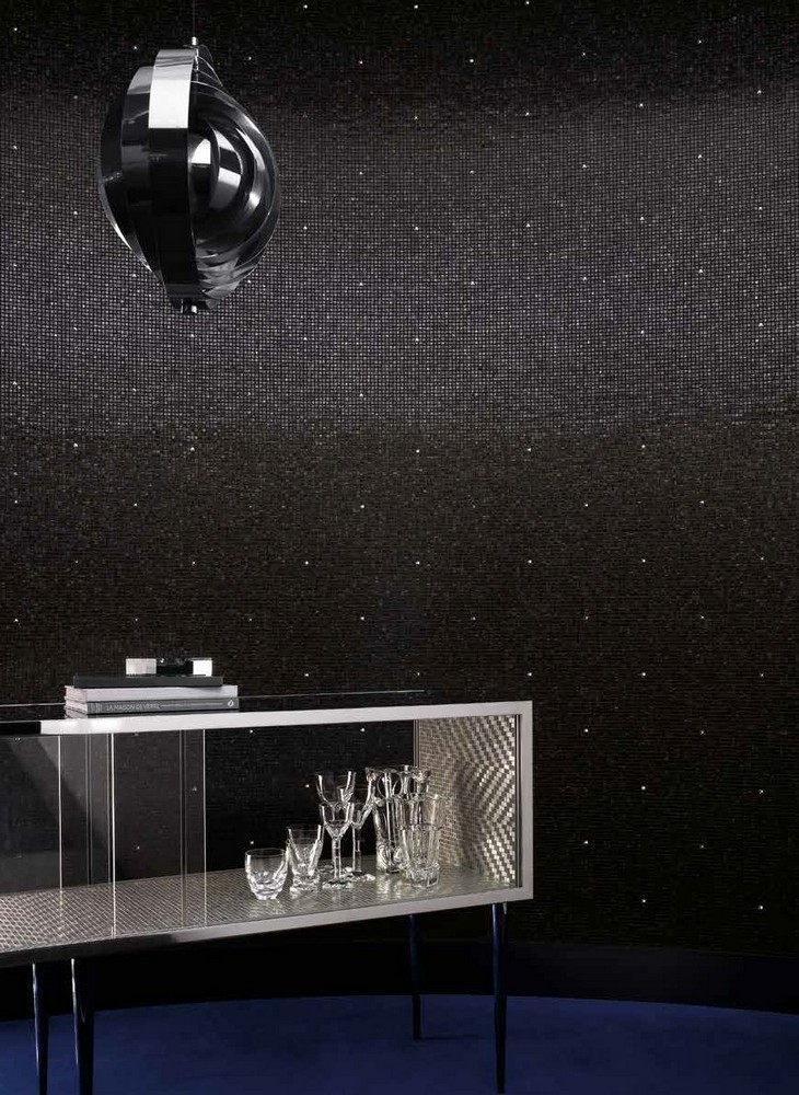 Панно Rain Black серия Decorations