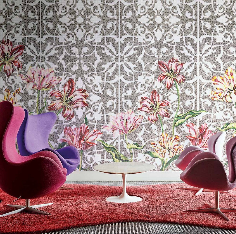 Панно Tulips Grey C серия Decorations