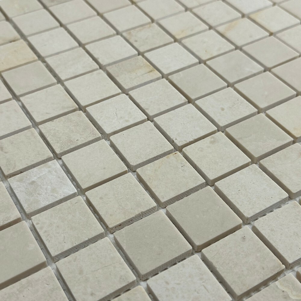 Мозаика CREMA MARFIL POL 23x23 серия Marble Stone