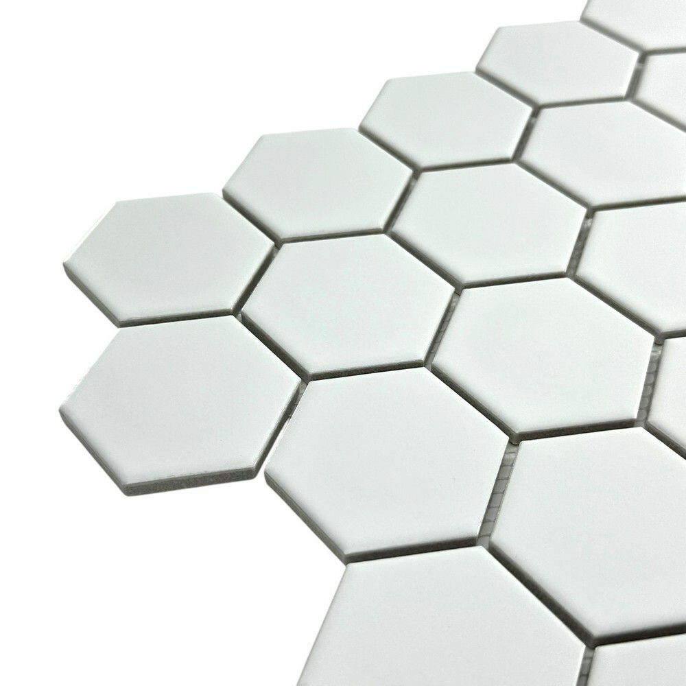 Мозаика HEX CERAMIC WHITE серия Ceramic Mosaic