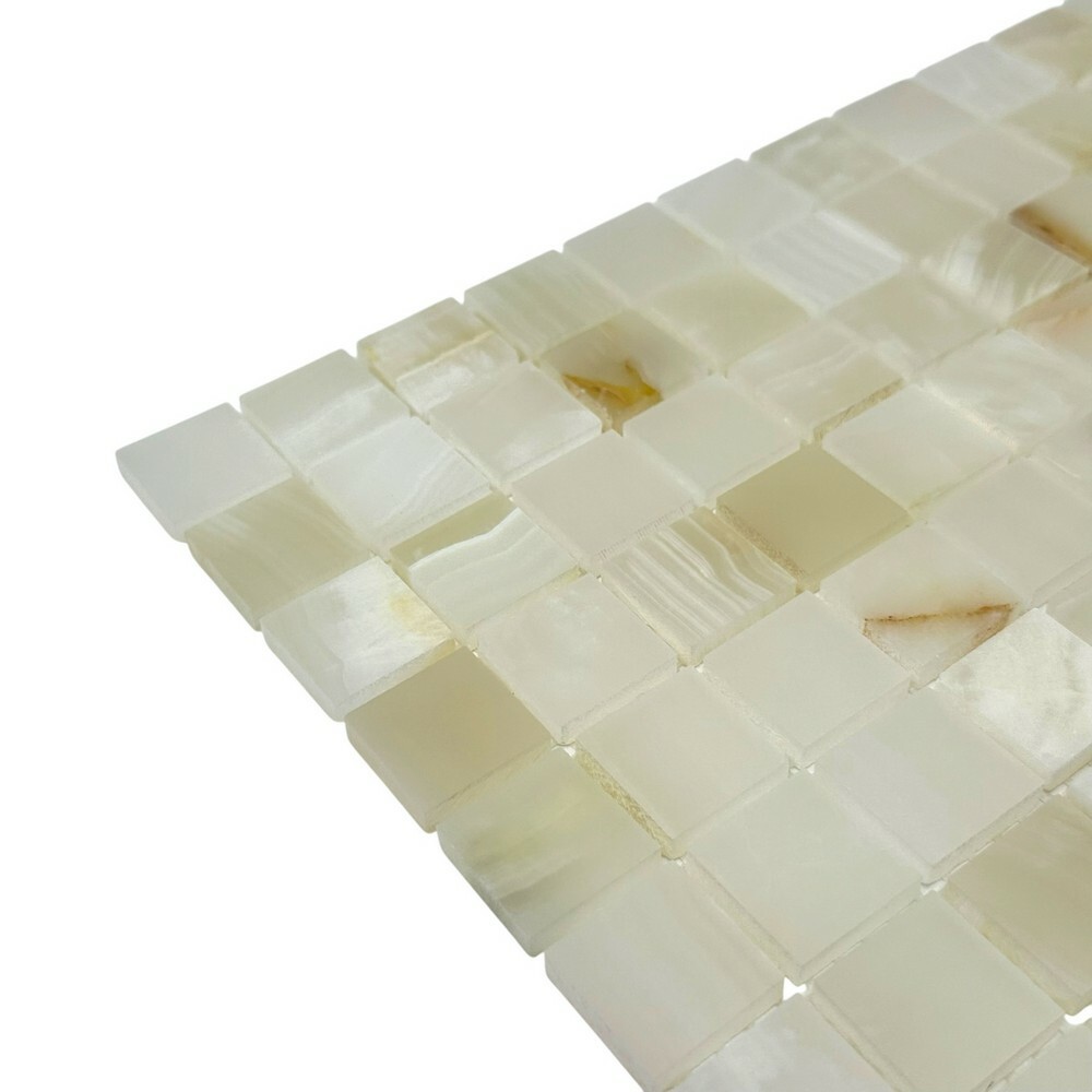 Мозаика ONYX WHITE POL 23x23 серия Marble Stone