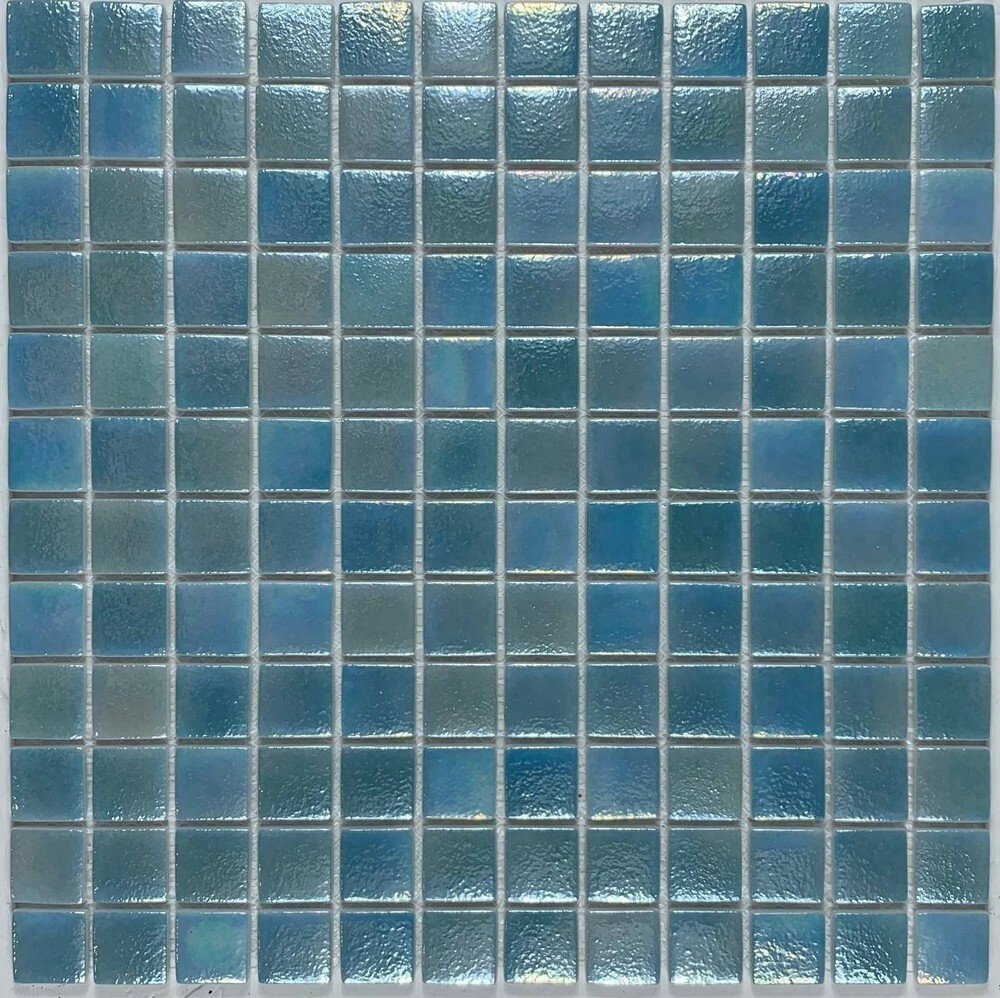 Мозаика Бирюза голубая (шагрень) серия Pools-П